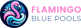 Flamingo Blue Pools Logo